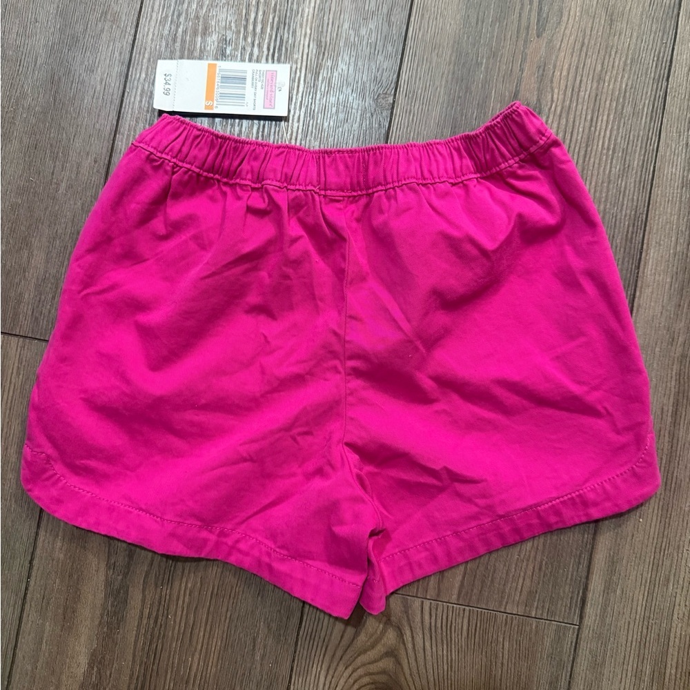 Vineyard Vines Girls Pink Pull On Everyday Shorts Youth Small NWT Whale - Picture 3 of 3